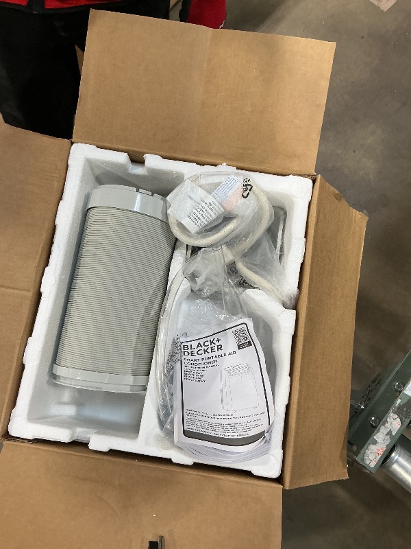 Photo 1 of ***USED***BLACK+DECKER Smart Portable Air Conditioner, 14,000 BTU, BPACT14WT, White