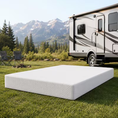View 1 of 12-in Medium Queen Foam Mattress in a Box