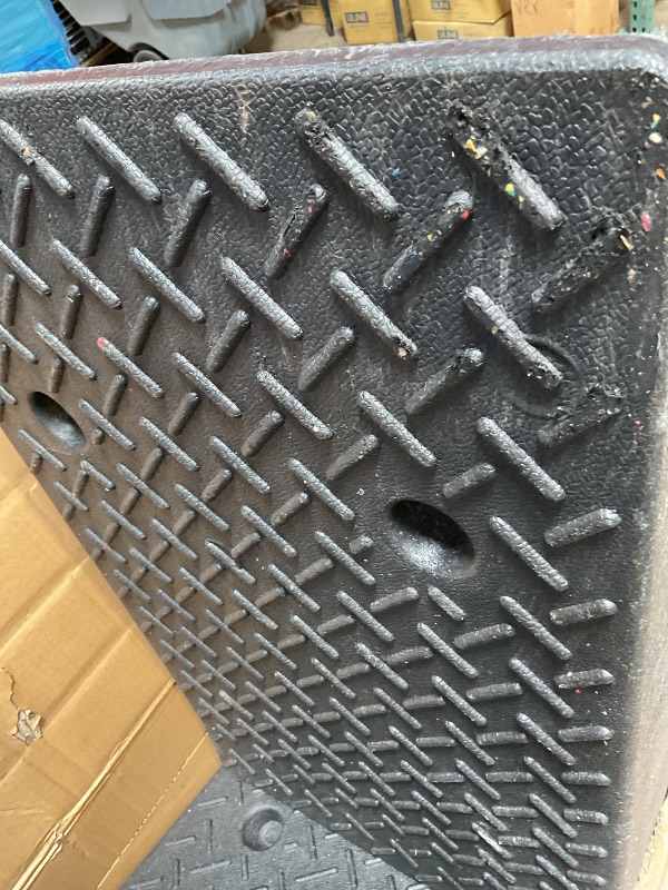 Photo 1 of ** ramps only. Minor use wear**Coocure 7.9" Rise Rubber Threshold Ramp (2-Pack)
