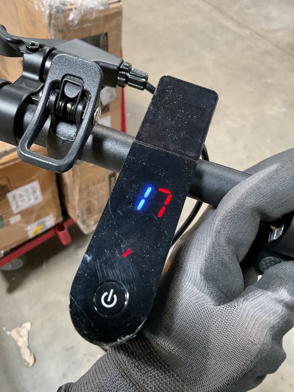 Photo 1 of ** does not accelerate. Does manually turn and move.**Electric Scooter, 350W Powerful Motor,8.5" Solid Tyre,19 Mph Top Speed,12 Miles Long Range, Lightweight Foldable E-Scooter with EABS & Drum Brake, UL 2272 Tested