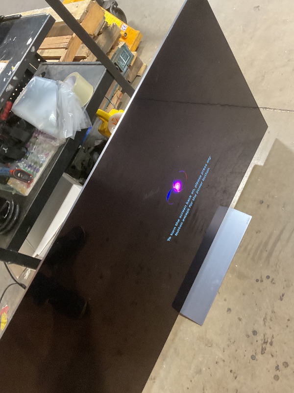 Photo 1 of *** MISSING REMOTE AND ACCESSORIES ***LG 48-Inch OLED evo AI 4K C6 Series Smart TV