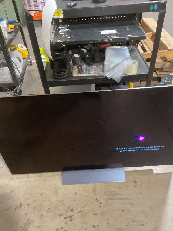 Photo 1 of *** MISSING REMOTE AND ACCESSORIES ***LG 48-Inch OLED evo AI 4K C6 Series Smart TV