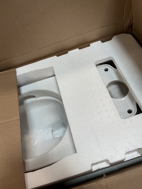 Photo 1 of **TOTO Drake Transitional Two-Piece Elongated 1.28 GPF Universal Height TORNADO FLUSH Toilet with CEFIONTECT, Cotton White - CST786CEFG#01
