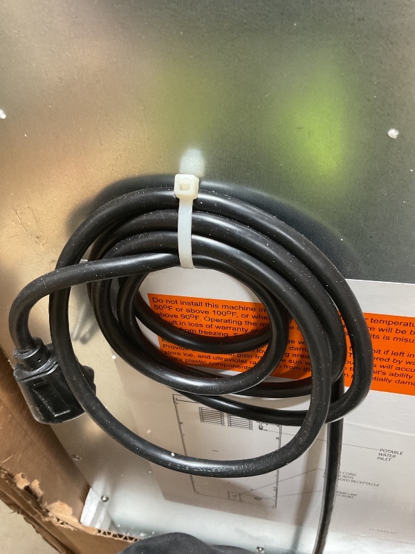 Photo 1 of ** minor multiple dense damage/dirt from transport**Ice-O-Matic GEMU090 Pearl Ice Machine