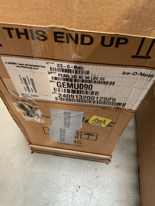 Photo 1 of ** minor multiple dense damage/dirt from transport**Ice-O-Matic GEMU090 Pearl Ice Machine