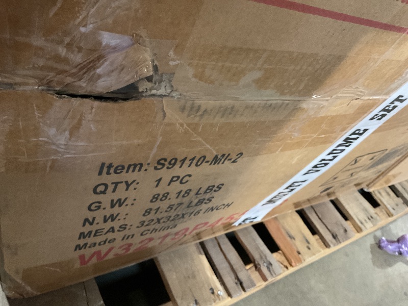 Photo 1 of ** SELLING FOR PARTS PARTIAL SET. THREE BOXES of SET.** three boxes**KEIKI 110" Modular Sectional Sofa with Sleeper, USB & Cup Holders