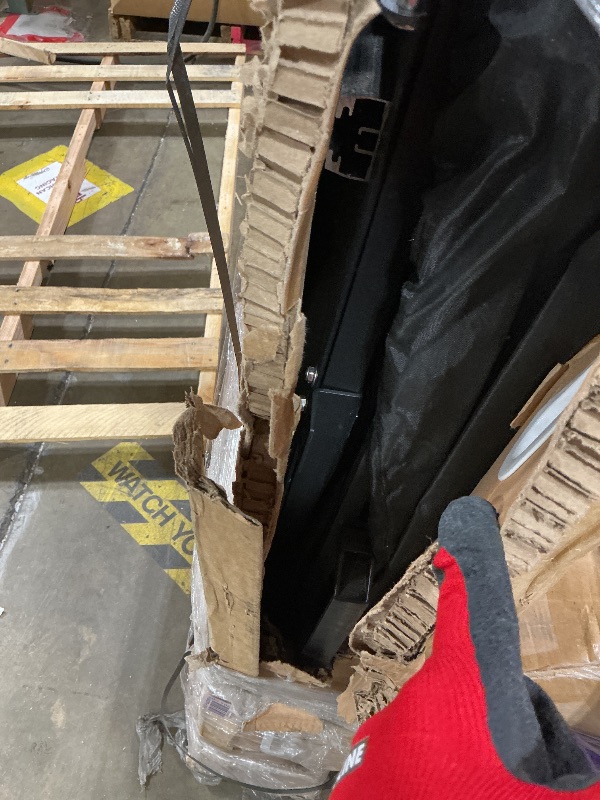 Photo 1 of ***OPEN PACKAGE/ MISSING PARTS UNKNWN***SanHima Rooftop Tent Hard Shell - Hotham Overland Aluminium Roof Top Tent w/Interior Space 79"x52"58", Full Ceiling LED Light & Skyview Window, 2” Thick Mattress, for Car SUV Truck Camping, Gray