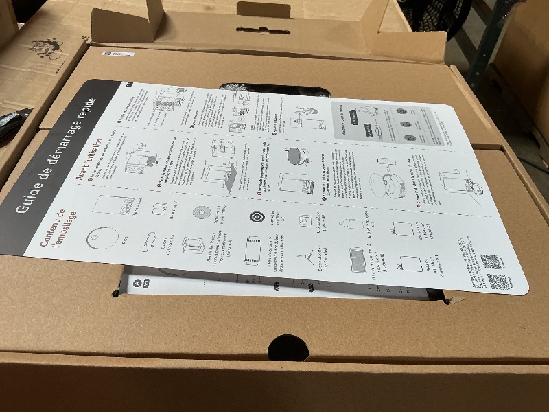 Photo 1 of ***USED***DREAME Matrix10 Ultra Robot Vacuum and Mop, Multi-Mop Switching, 3.14inch Obstacle Clearing, 30,000Pa Suction, Self Empty&Refill, Self-Cleaning, 100% Detangling, 240+ Obstacle Avoidance, Voice Control