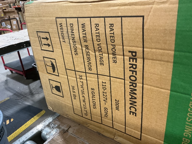 Photo 1 of **POSSIBLY FOR PARTS / UNTESTED*** YougetTech 37" Portable Swamp Cooler, 3000CFM