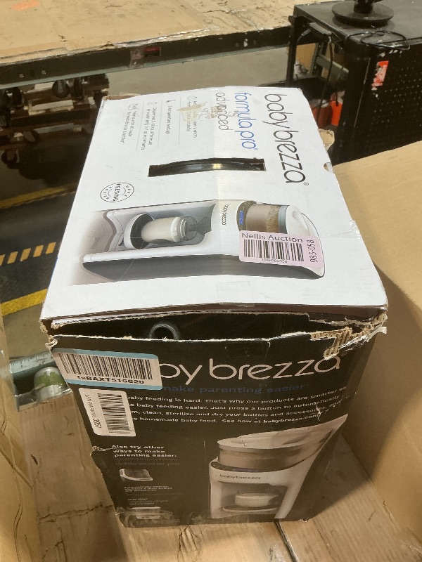 Photo 1 of ***USED***Baby Brezza New and Improved Formula Pro Advanced Formula Dispenser Machine - Automatically Mix a Warm Formula Bottle Instantly - Easily Make Bottle with Automatic Powder Blending, White