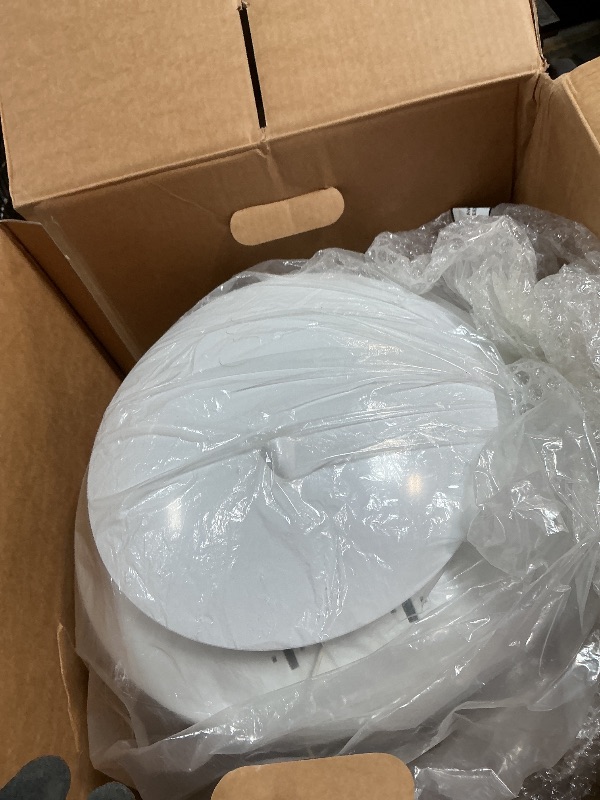 Photo 1 of ***USED***biOrb Halo 30 Acrylic 8-Gallon Aquarium with Multi-Color Remote-Controlled LED Lights Modern Tank for Tabletop Display, White