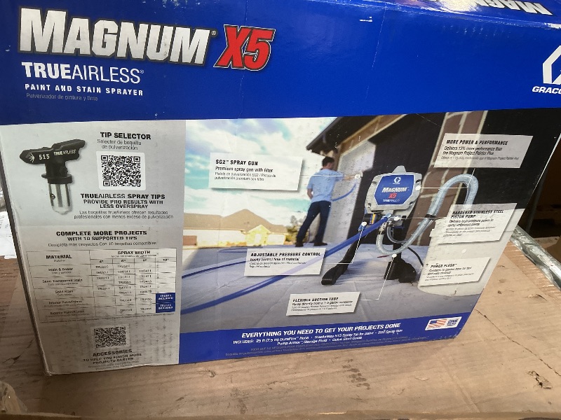 Photo 1 of ***USED***Graco Magnum X5 Airless Paint Sprayer, Interior & Exterior