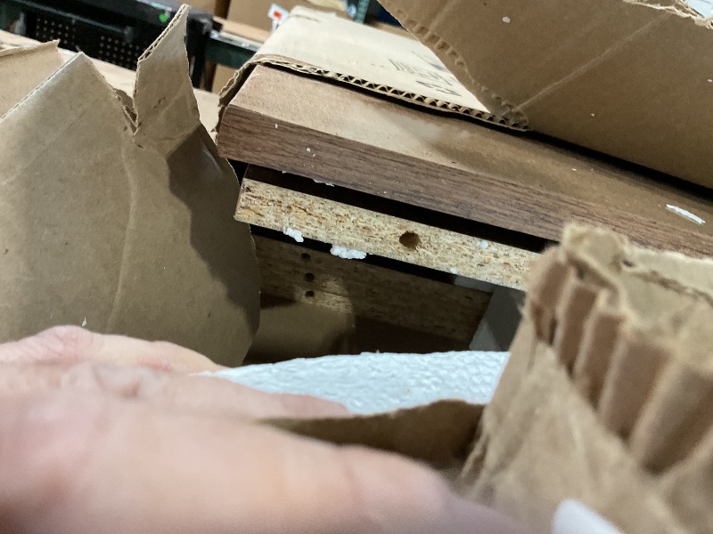 Photo 1 of *** DAMAGED BOX HARDWARE MAY BE MISSING ***Sauder Miscellaneous Storage Sewing/Craft Cart/ Pantry cabinets, Vintage Oak finish