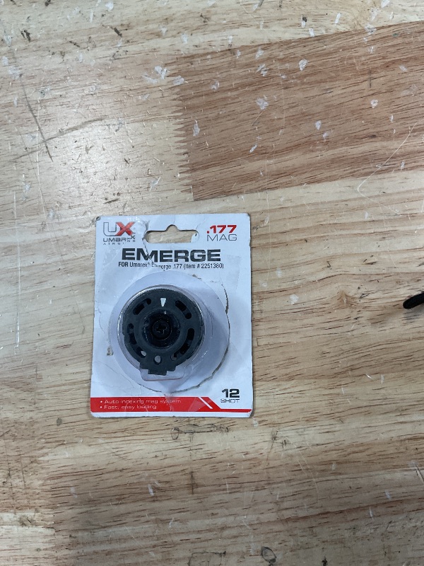 Photo 1 of Umarex Emerge Pellet Gun Air Rifle Magazine.177 Caliber, Black