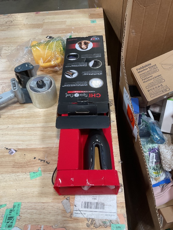Photo 1 of ***POSSIBLY FOR PARTS /UNTESTED*** CHI Spin N Curl 1" Ceramic Rotating Curling Iron