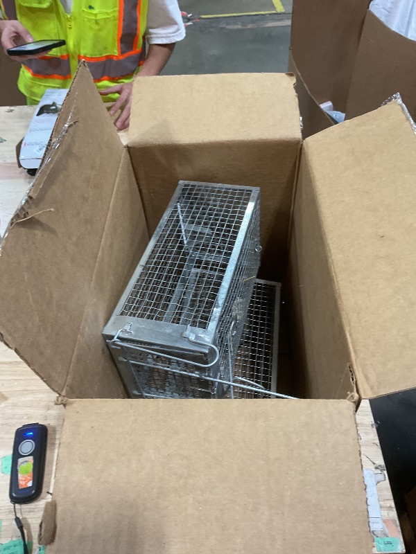 Photo 1 of 2 Packs Humane Rat Mouse Trap Outdoor Live Animal Cage Indoor & Outdoor