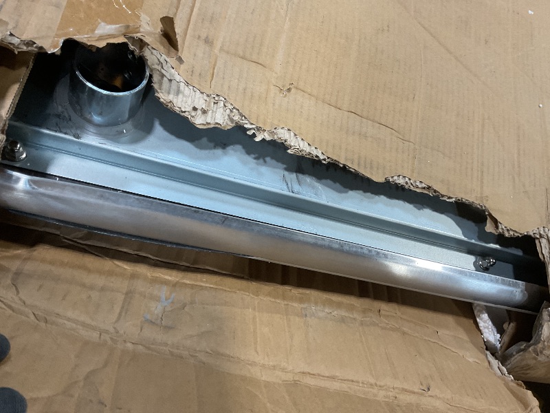 Photo 1 of ** scrapes from transport **GRIDMANN Stainless Steel Kitchen Prep Table 72 x 30 Inches with Backsplash & Under Shelf, NSF Commercial Work Table for Restaurant and Home