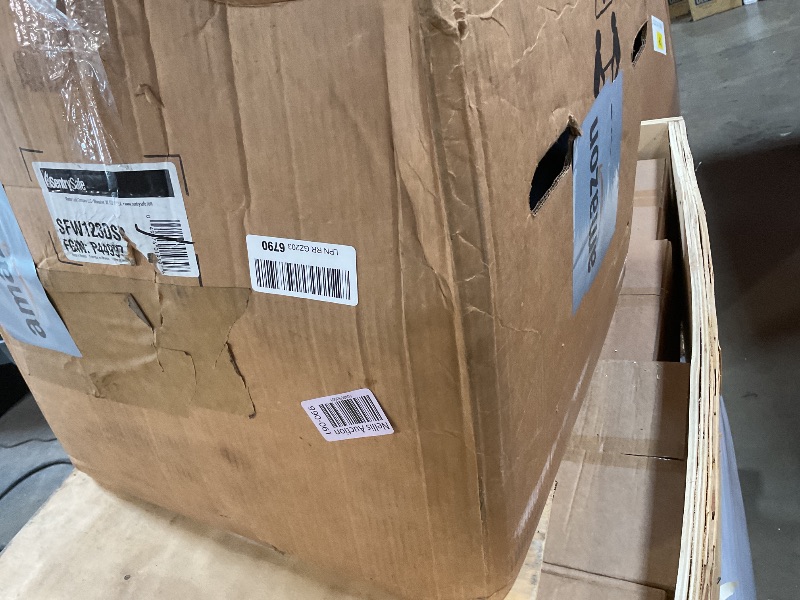Photo 1 of ** major dent in bottom corner**SentrySafe Medium Gray Fireproof Safe and Waterproof Safe Box with Dial Combination, Home Security for Money, Documents, or Other Valuables, 1.23 Cubic Feet, SFW123DSB