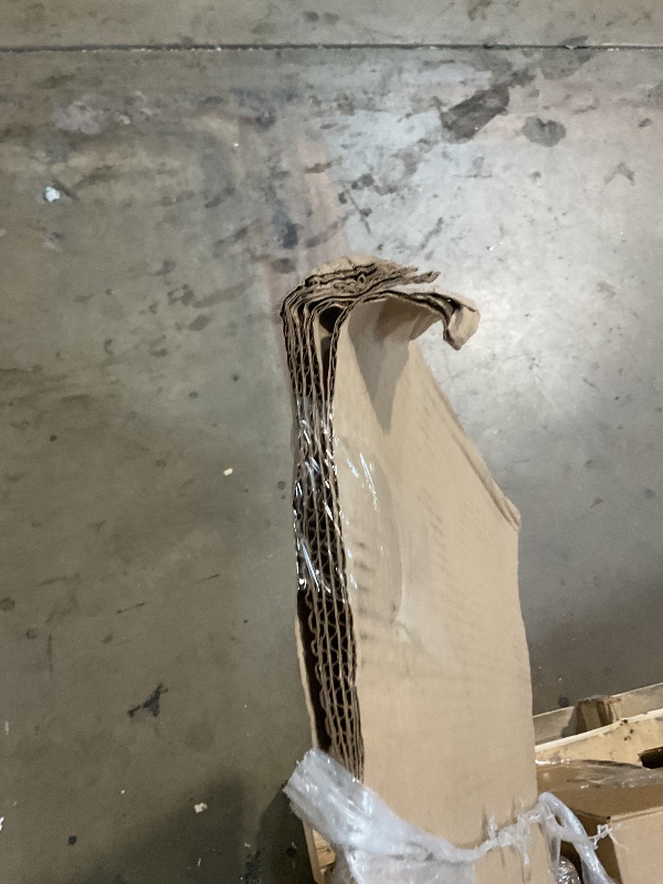 Photo 1 of ** minor bend damage**Partners Brand Corrugated Cardboard Sheets, 24" x 60", Kraft (Pack of 5)