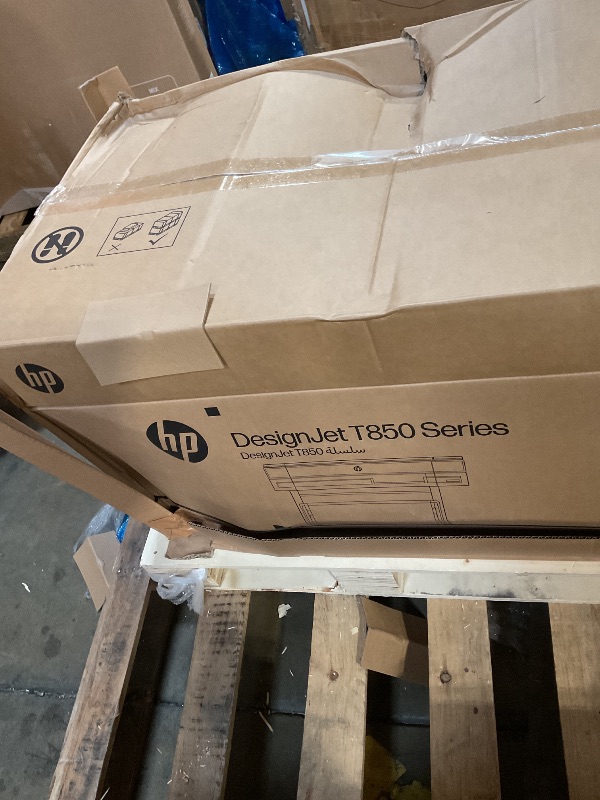 Photo 1 of ** two boxes **HP DesignJet T850 Large Format Wireless Plotter Printer - 36" w Security Features