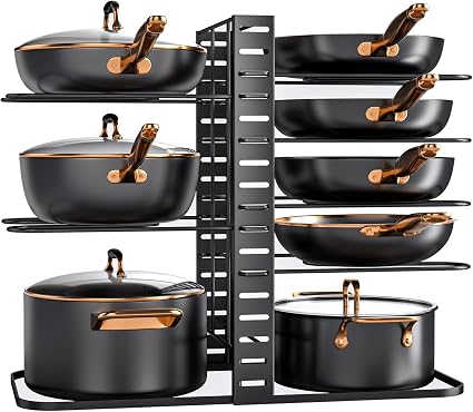 Photo 1 of 2 Packs Under Sink Pull-Out Storage Organizers, 14.8 Inches, Black