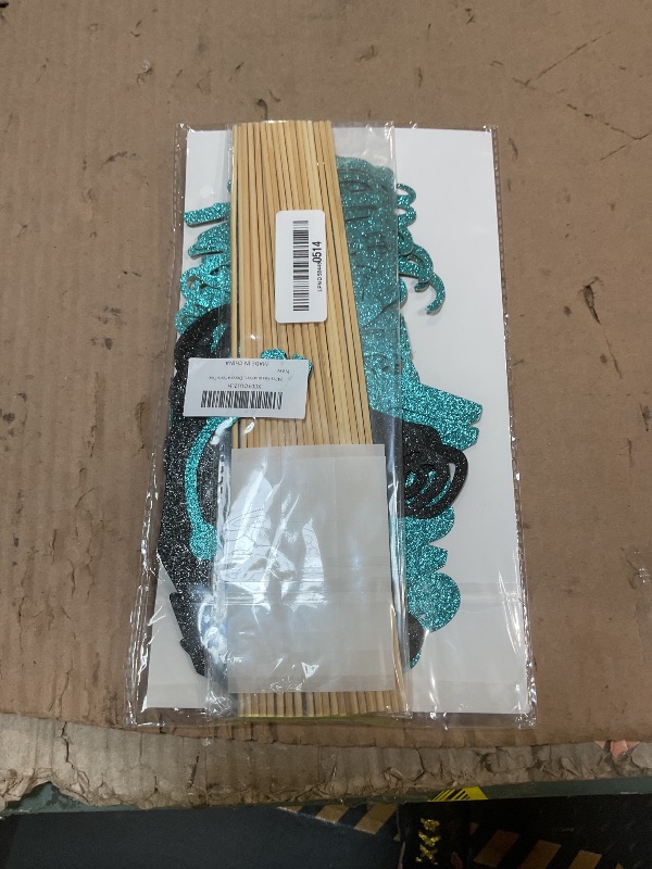 Photo 1 of 24Pcs Graduation Centerpieces for Tables: 2026 Graduation Centerpiece Sticks Class of 2026 Sticks for Grad Table Decorations Conngrats Decorations Teal