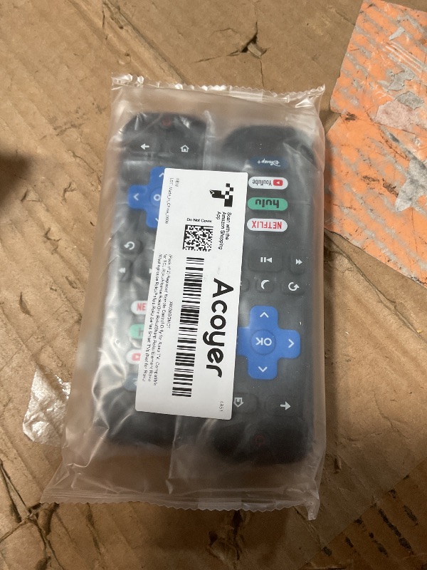 Photo 1 of (2 Pack) Acoyer Replacement Remote Control for Roku TV