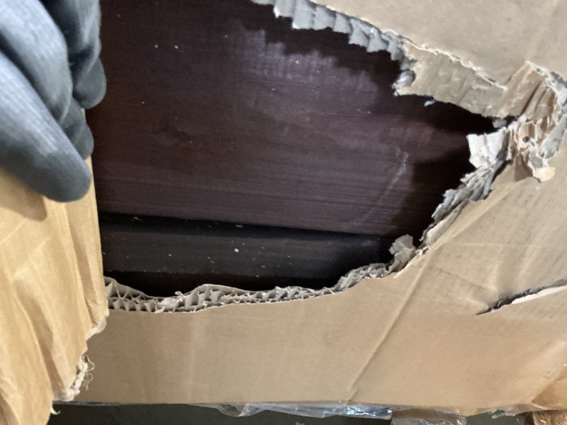 Photo 1 of ** will need a truck for pick up. Two boxes. Minor scrape damage.** Backyard Discovery Somerville 14 x 10 Walnut All Cedar Pergola, Durable, Quality Supported Structure, Snow and Wind Supported, Rot Resistant, Electrical Outlet with USB, Deck, Garden, Pat