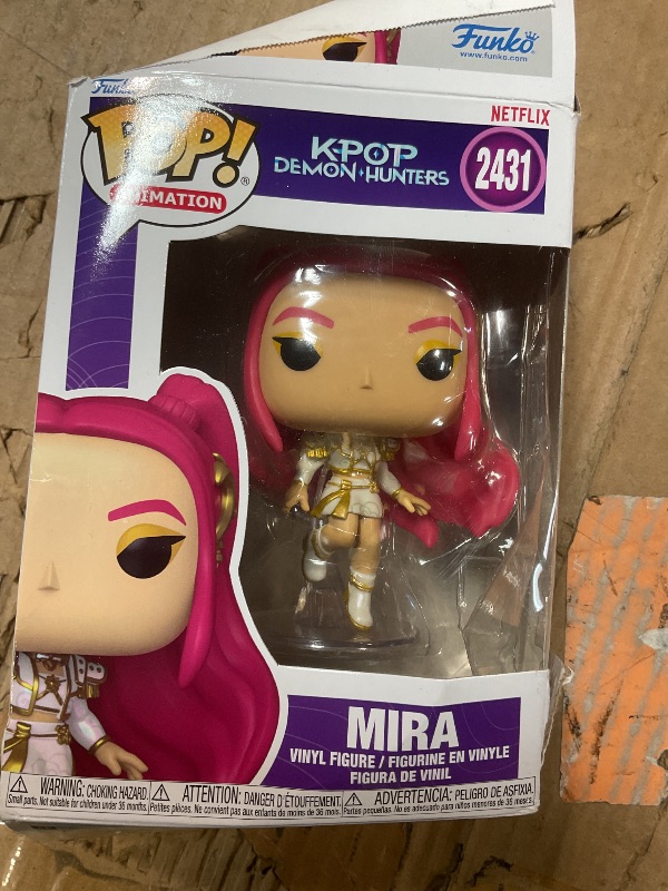 Photo 1 of ***DAMAGED BOX*** Funko POP! Animation: Netflix Kpop Demon Hunters - Mira Vinyl Figure