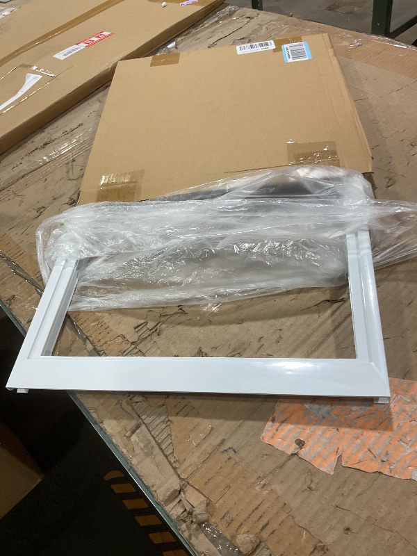 Photo 1 of 240350903 Shelf Frame Without Glass Refrigerator Delicatessen Drawer Cover for Frigidaire Refrigerator Replaces 240350901, 240350902?AH2361213, EA2361213