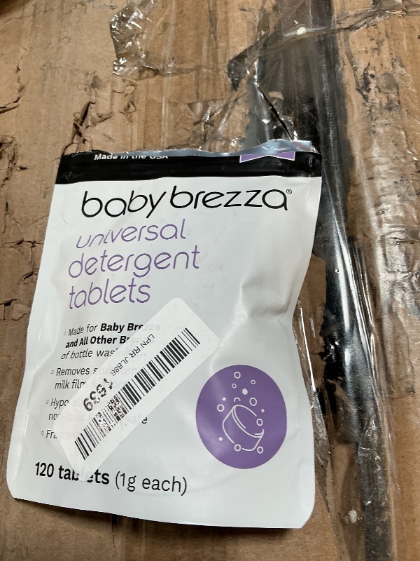 Photo 1 of ***PACKAGE HAS BEEN OPENED*** Baby Brezza Detergent Soap Tablets for Bottle Washers, 120 Tablets