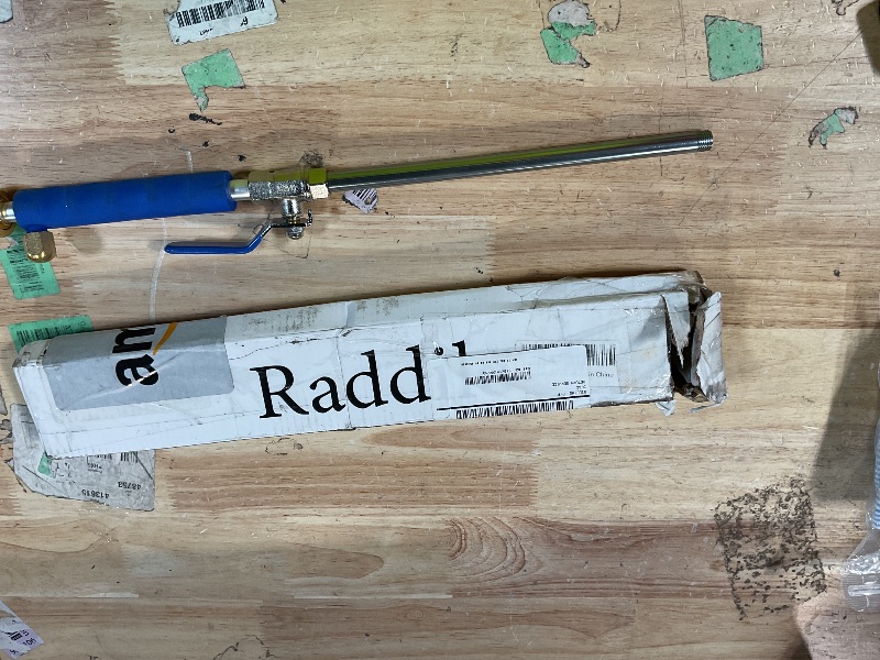 Photo 1 of ***missing adapters and nozzle***
High Pressure Power Washer Wand (Blue)