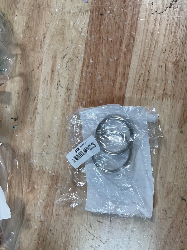 Photo 1 of PATIKIL 316 Stainless Steel O-Rings (2 Pcs, 5x50mm)