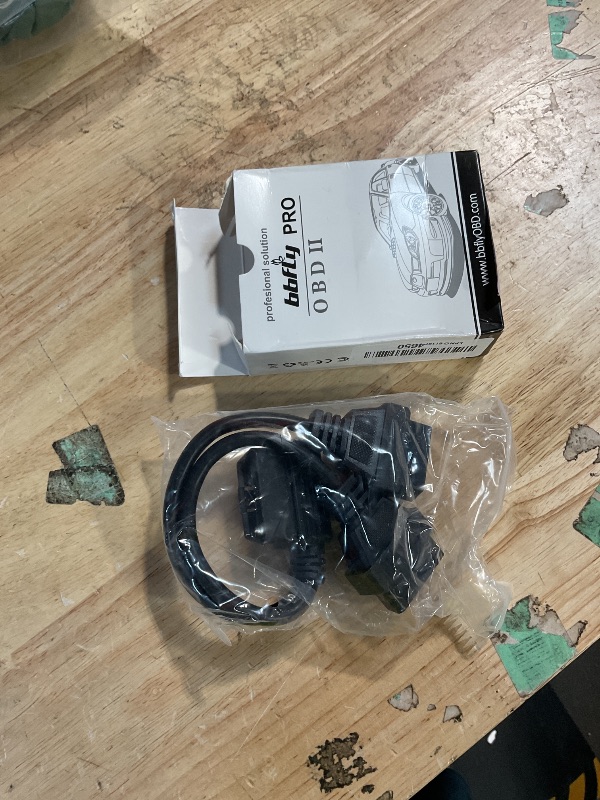Photo 1 of bbfly Right Angle OBD2 Splitter Y Cable, 1FT 30CM (B20)