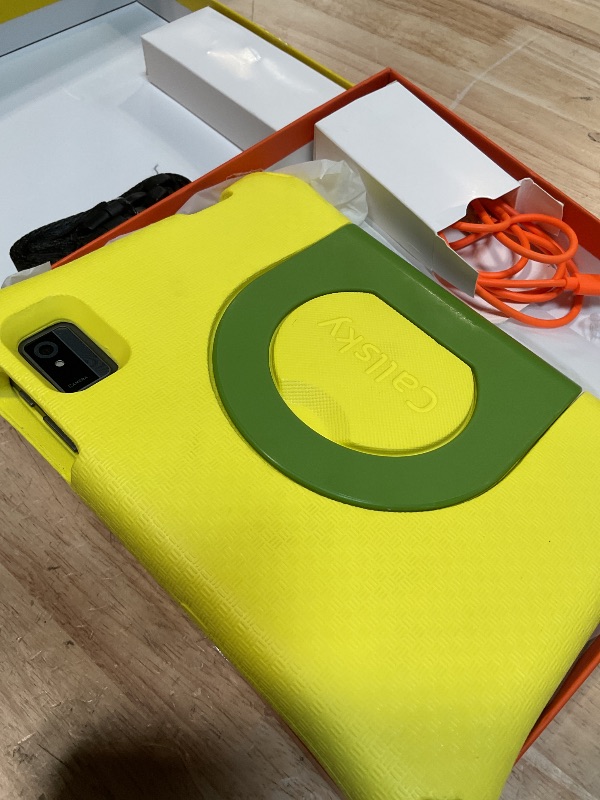Photo 1 of ***ACCOUNT LOCKED BY PREV OWNER**** Kids Tablet 8 Inch Android 15, Octa-Core 12GB RAM + 64GB ROM, Toddler Tablet with WiFi 6, Parental Control, Pre-Installed Kids Space, EVA Case, Anti-Glare Screen Protector, Adjustable Strap