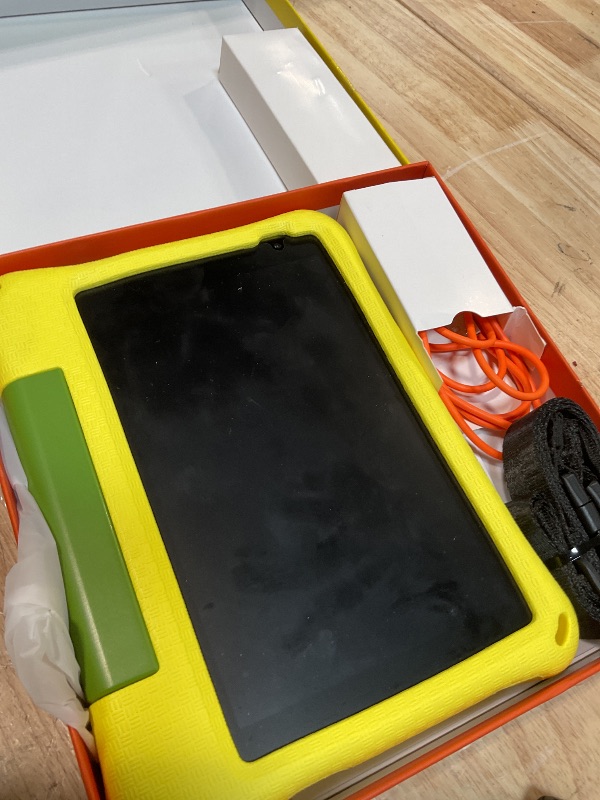 Photo 1 of ***ACCOUNT LOCKED BY PREV OWNER**** Kids Tablet 8 Inch Android 15, Octa-Core 12GB RAM + 64GB ROM, Toddler Tablet with WiFi 6, Parental Control, Pre-Installed Kids Space, EVA Case, Anti-Glare Screen Protector, Adjustable Strap