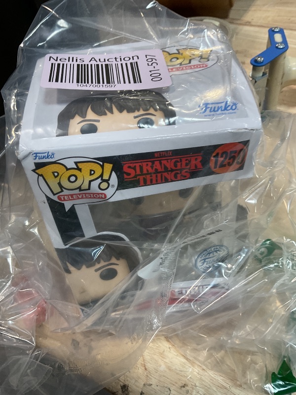 Photo 1 of ** box is damaged**Funko Pop TV: Stranger Things - Eddie (Target Exclusive) Vinyl Figure