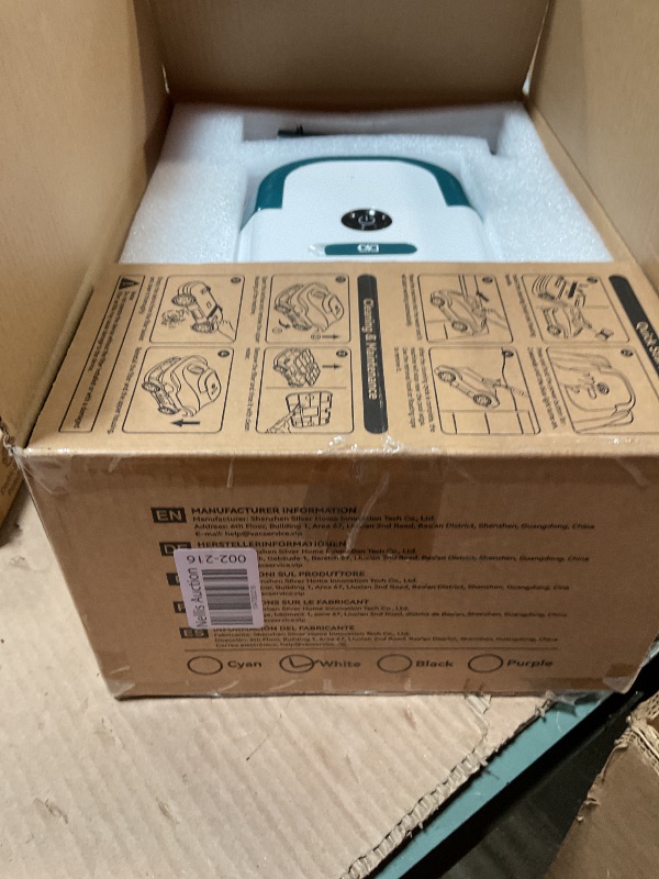 Photo 1 of (2026 Upgrade) Cordless Robotic Pool Cleaner, Automatic Pool Vacuum for Above Ground & Inground Pools,180-Min Runtime,3L Basket for Leaves&Debris,Auto-Parking,Powerful Suction up to 2200 Sq.Ft