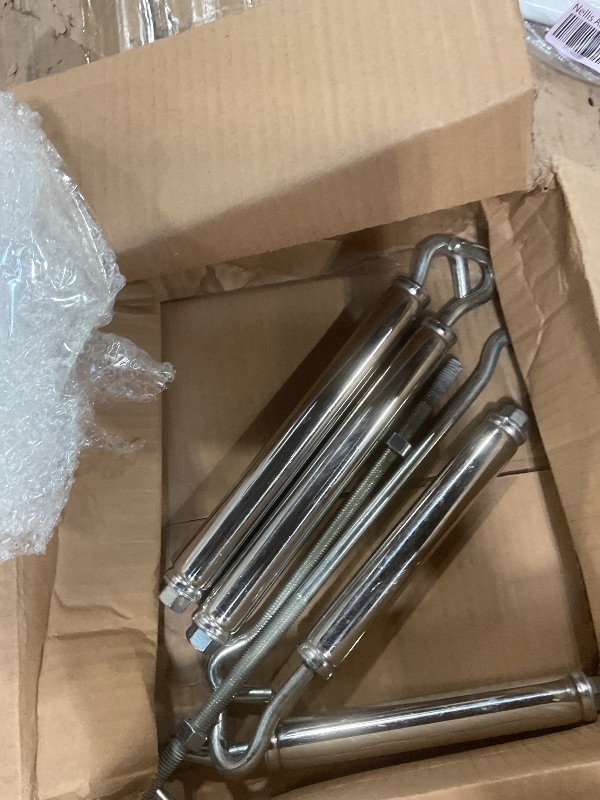 Photo 1 of ****BOX IS DAMAGED **** Standard Turnbuckle Replacement Set Compatible with Truck Camper Tie Down