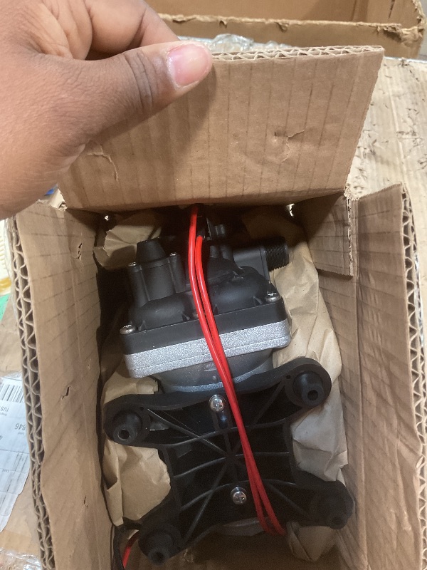 Photo 1 of 12V RV Water Pump 4008-101-A65/E65 | 3.0 GPM - 55 PSI | Camper RV Water Pump | Self-Priming & Quiet Diaphragm Pump | Thermal Protection & Dry Run Safe (Upgrade 4008-101-A65/E65)