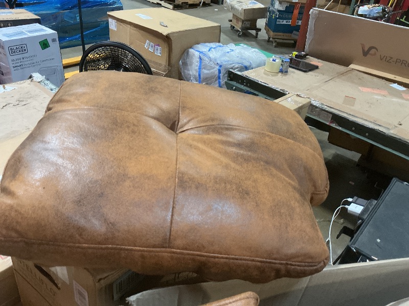 Photo 1 of **PARTS OF A SECTIONAL SEafurn Convertible L-Shaped Sectional Sofa Bed with Reversible Storage Chaise, Modern Faux Leather Sleeper Couch for Living Room, Space-Saving Corner Furniture for Small Apartments, Brown