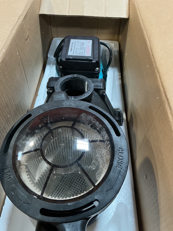 Photo 1 of ***used***PureBy 2.5 HP Variable Speed Pool Pump 8100GPH 230Vac 2" Port