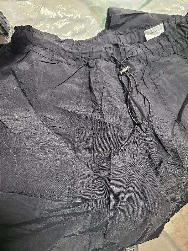 Photo 1 of BVVU Women's Hiking Pants Lightweight Quick Dry Travel Outdoor Pants Waterproof Work Cargo Joggers with Zipper Pockets Black size M
