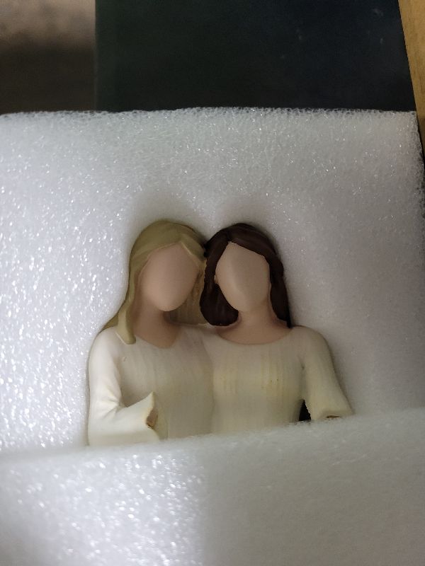 Photo 1 of Storieme Sister Figurines - Best Friends Gifts for Women, Bestie Friendship Christmas & Birthday Gift