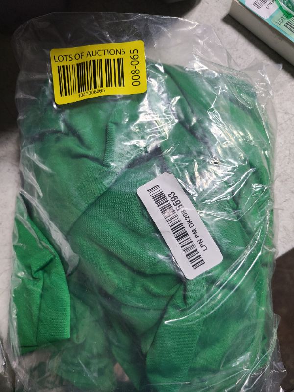 Photo 1 of Aniler Men's and Women's Spandex Alien Costume Adult Alien Cosplay Halloween Bodysuit (Large, Green)