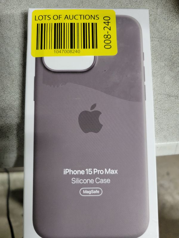 Photo 1 of Apple iPhone 15 Pro Max Silicone Case with MagSafe - Clay