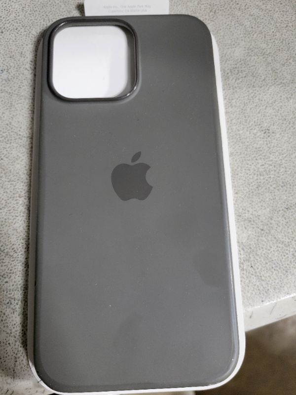Photo 1 of Apple iPhone 15 Pro Max Silicone Case with MagSafe - Clay