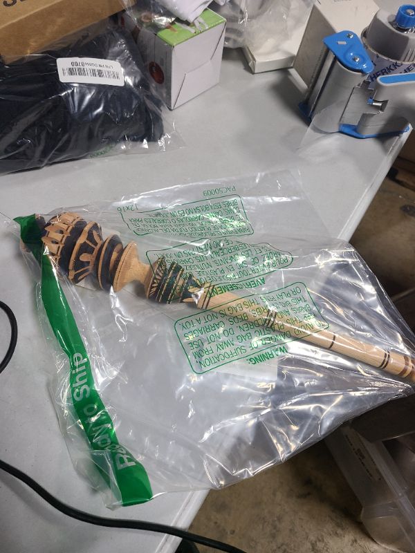 Photo 1 of Authentic Artisanal Molinillo Hot Chocolate Frother (Large) - Handmade Wooden Whisk for Mexican Hot Chocolate - Molinillo para Chocolate - Wooden Wisk - Traditional Mexican Cookware