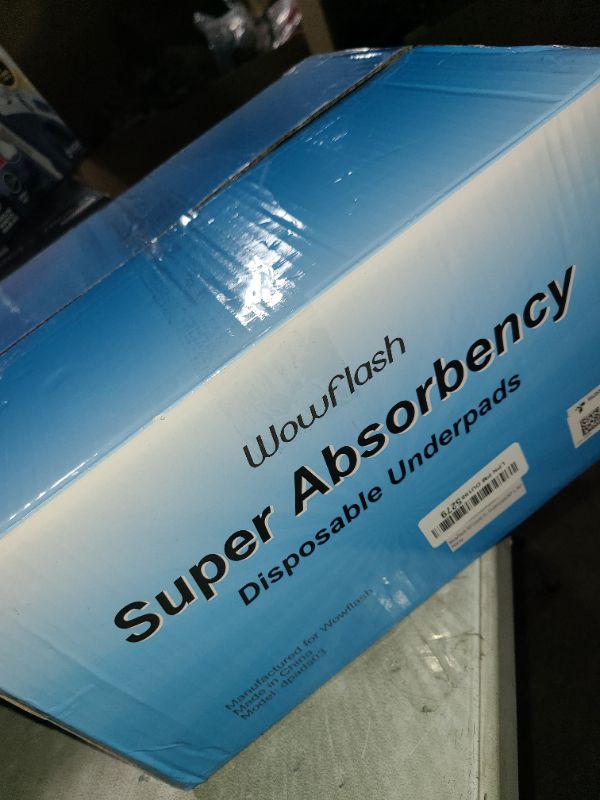 Photo 1 of 50 Count 30” x 36” Super Absorbency Disposable Underpads, Leakproof Quick Drying, Baby Puppy & Adults Bed Pads Disposable Adults, Dog Pee Pads Extra Large, XXL Incontinence Pads