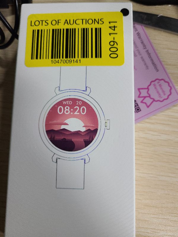 Photo 1 of Aemus Screen Protector Compatible for Sanorum Smart Watch 1.27" (3 Pack) 9H Tempered Glass Film, Compatible for HaSaKei G53 Fitness Tracker Screen Protector